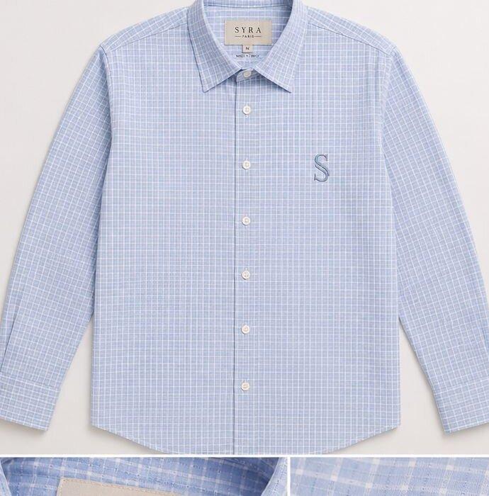 Chemise à carreaux