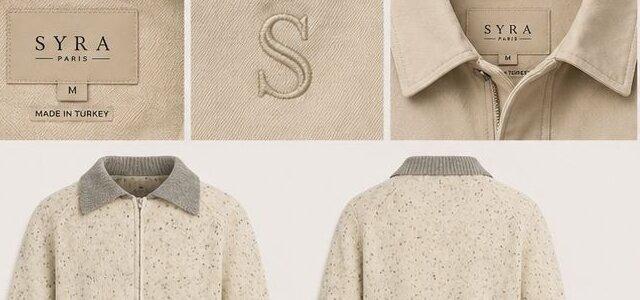 Veste Zippée en Laine